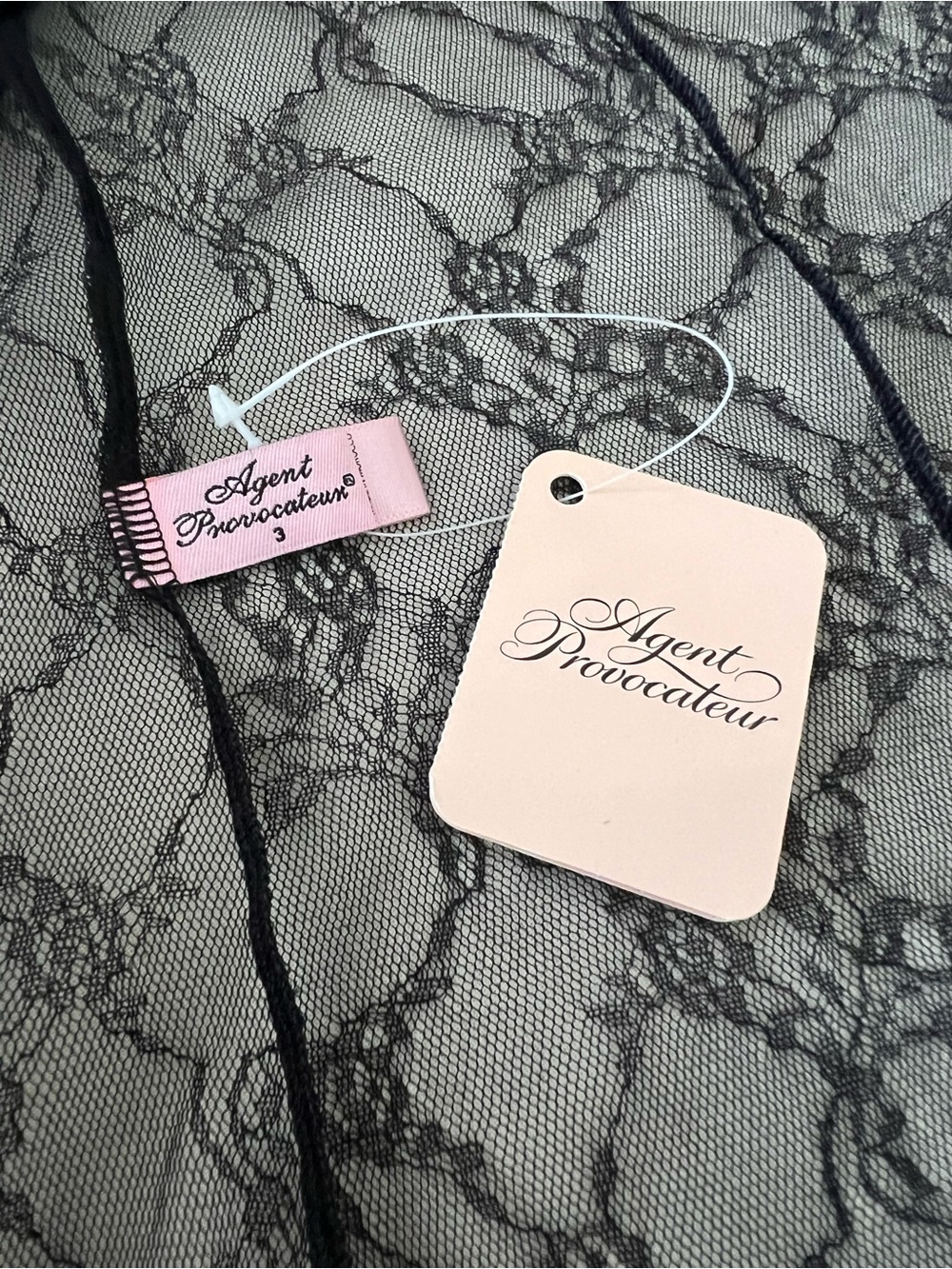 Agent Provocateur Laretta Gown in Black - Picture 13 of 16